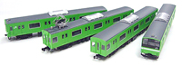 JR201系体質改善車ウグイス（JR関西本線(大和路線)、和歌山線、桜井線）4輌編成トータルセット